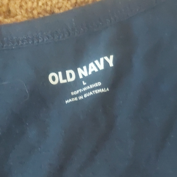 Old Navy Men's Navy Tank Top - Picture 3 of 5